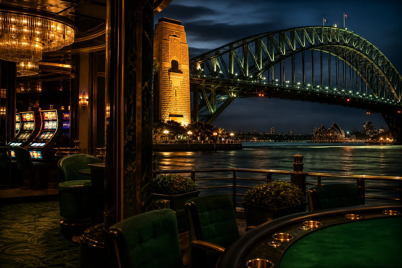 Editorial city guide graphic for Intensity Casino readers in Sydney, NSW