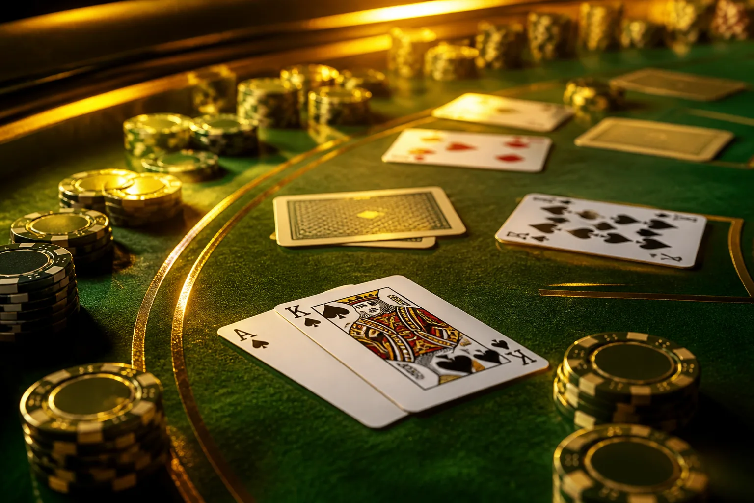 Blackjack category visual for Intensity Casino games guide