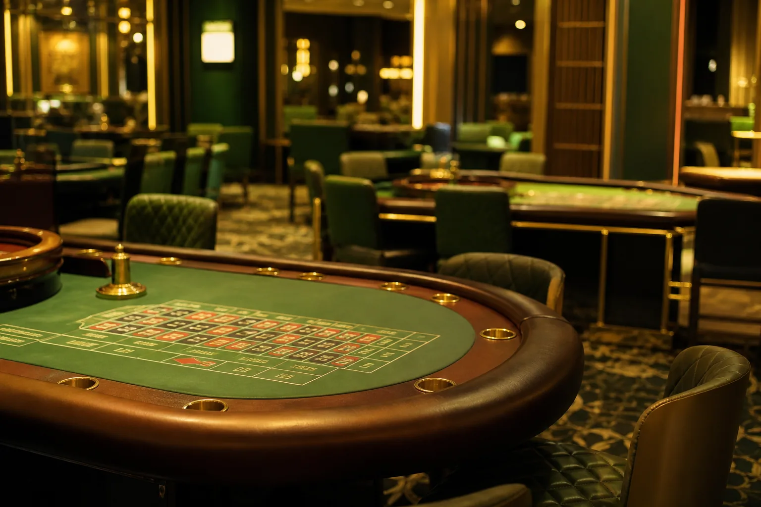 Table and live game categories in an Intensity Casino-style lobby